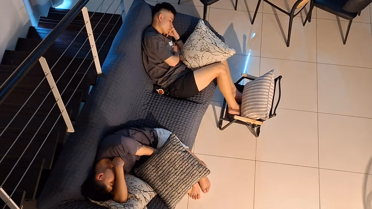 sleeping