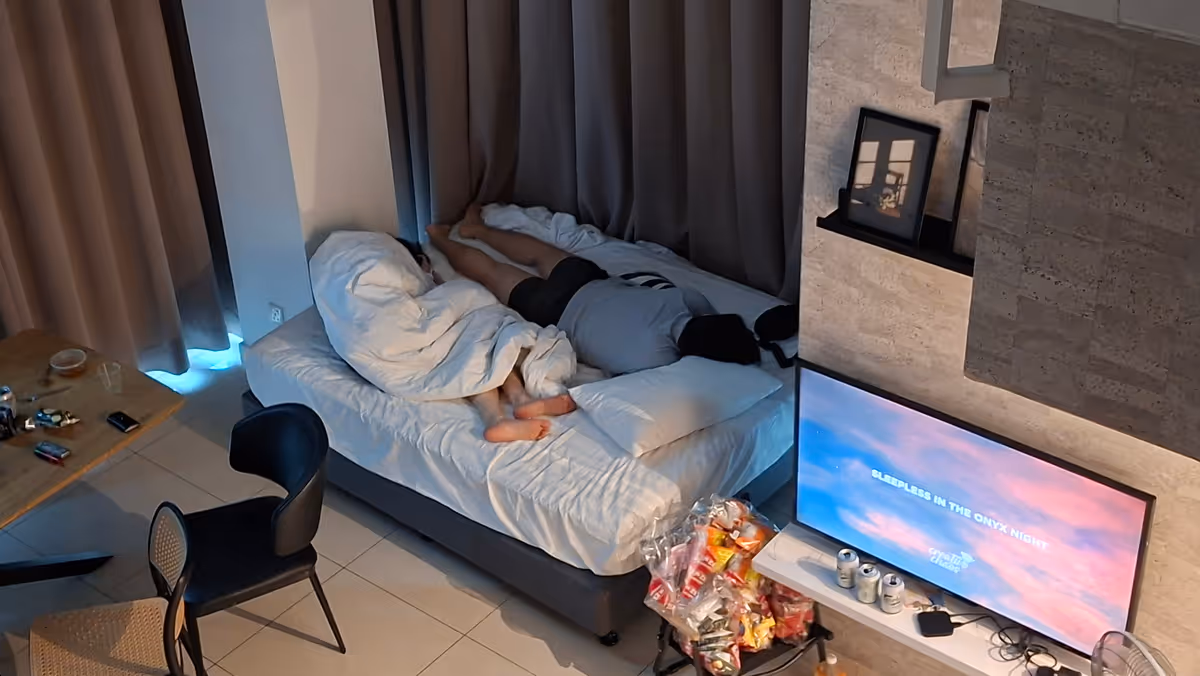 sleeping