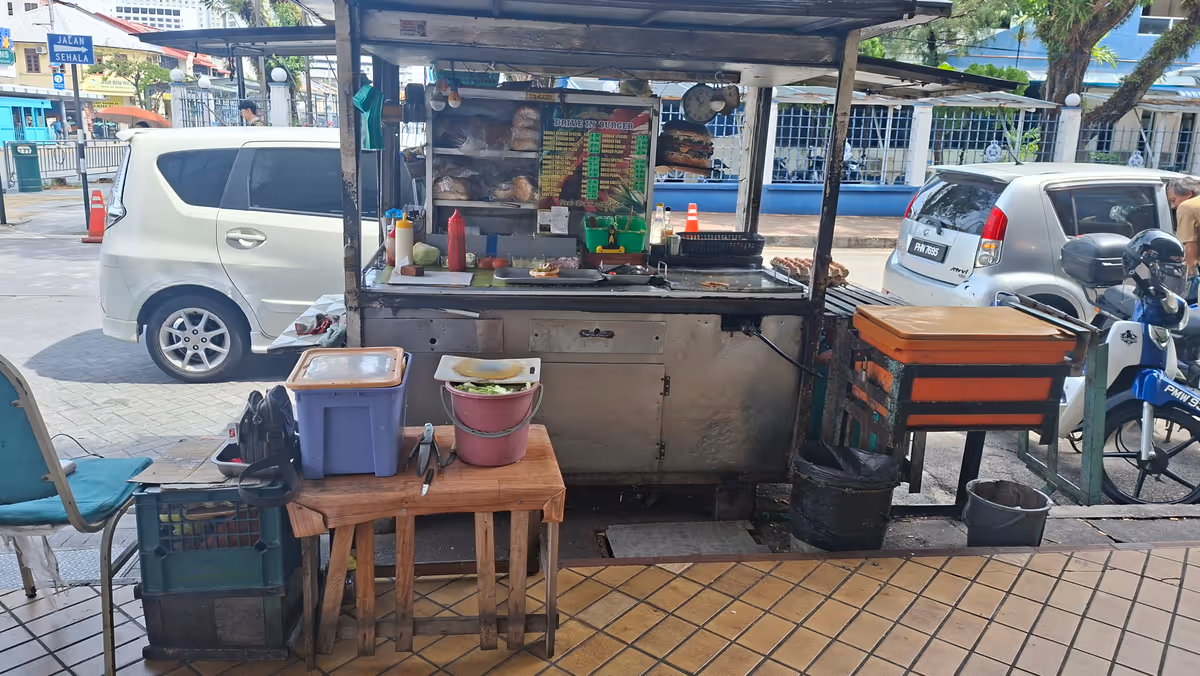 Hamburger stall