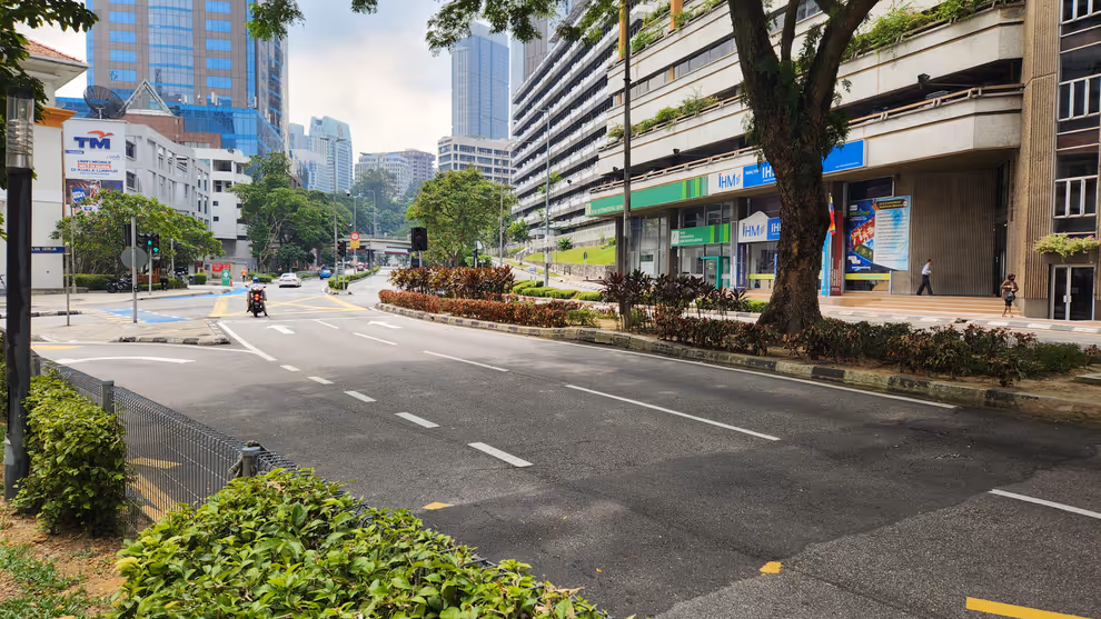 Kuala Lumpur bus stop