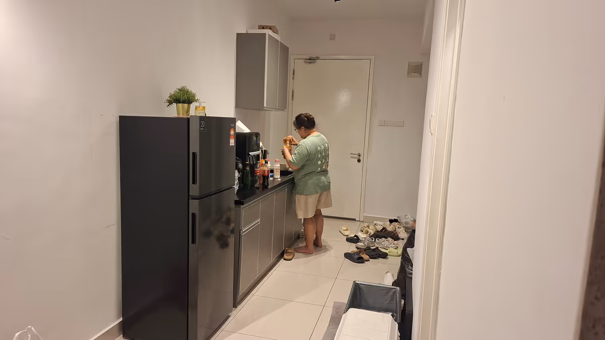 Mixing drink