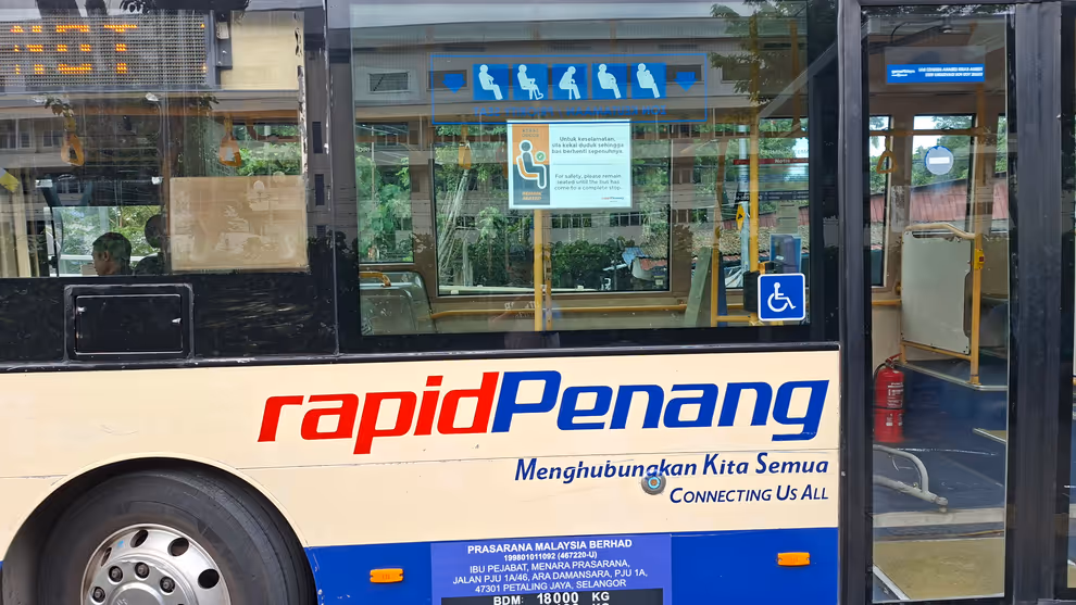 Rapid Penang bus